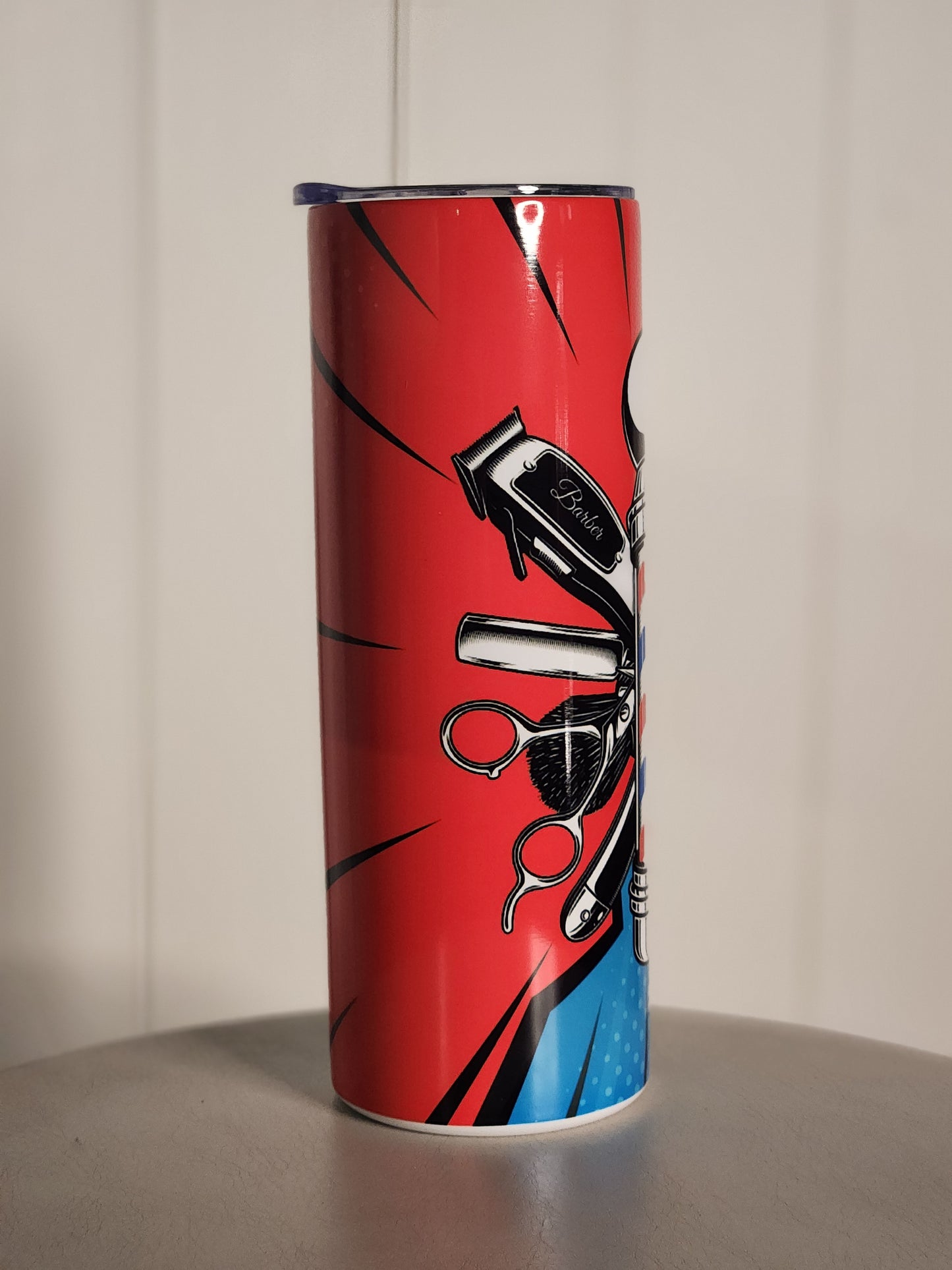Pop Art Barber Tools 20 oz Tumbler