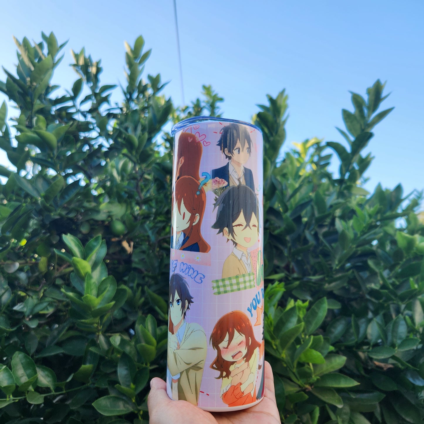 Horimiya 20 oz tumbler