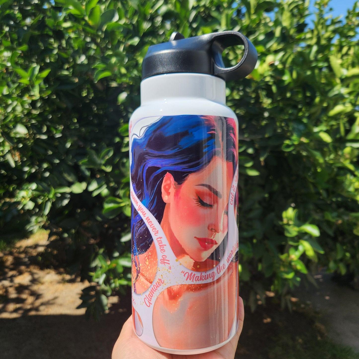 Glamor, Fabulous, Beautiful, Gorgeous 32oz Tumbler