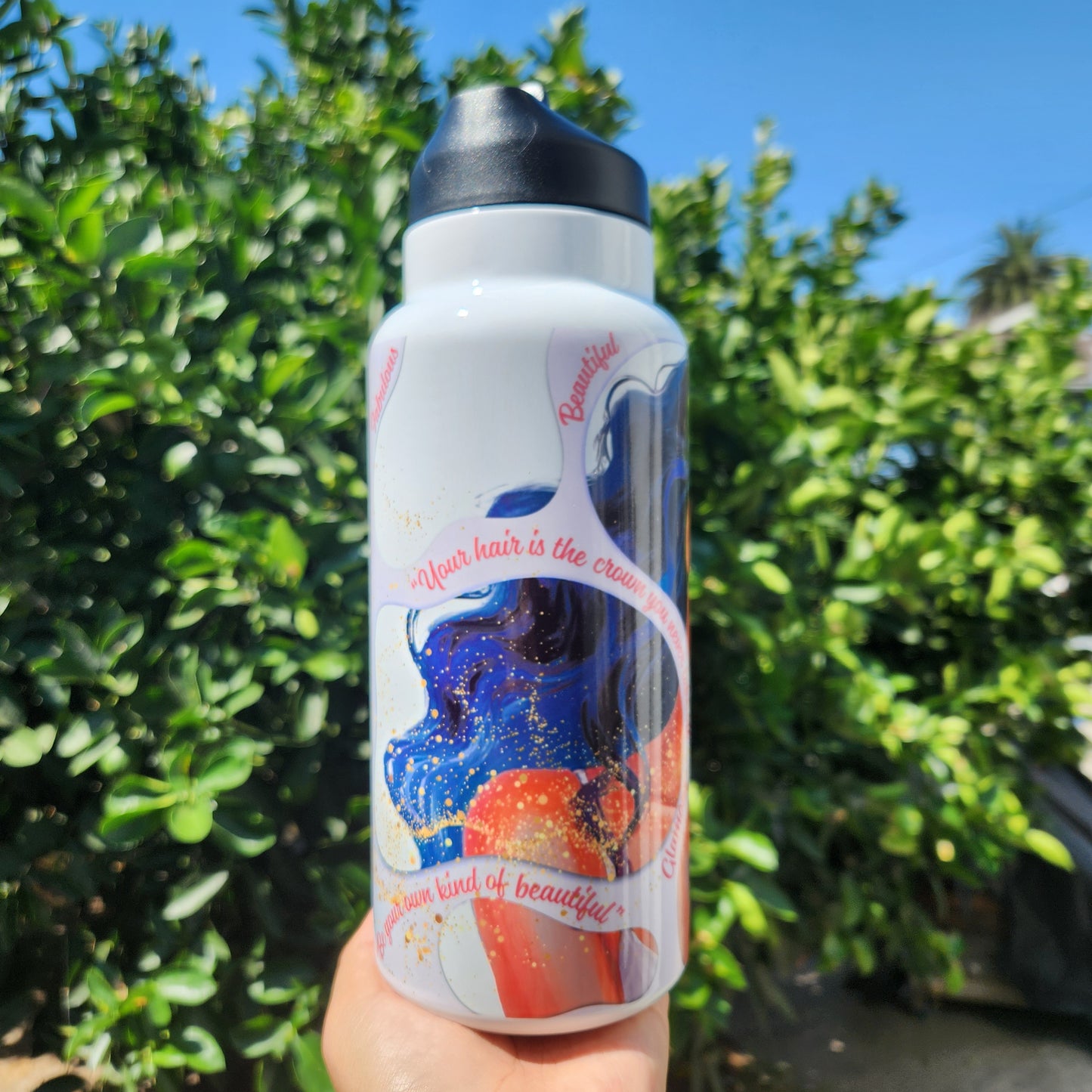 Glamor, Fabulous, Beautiful, Gorgeous 32oz Tumbler