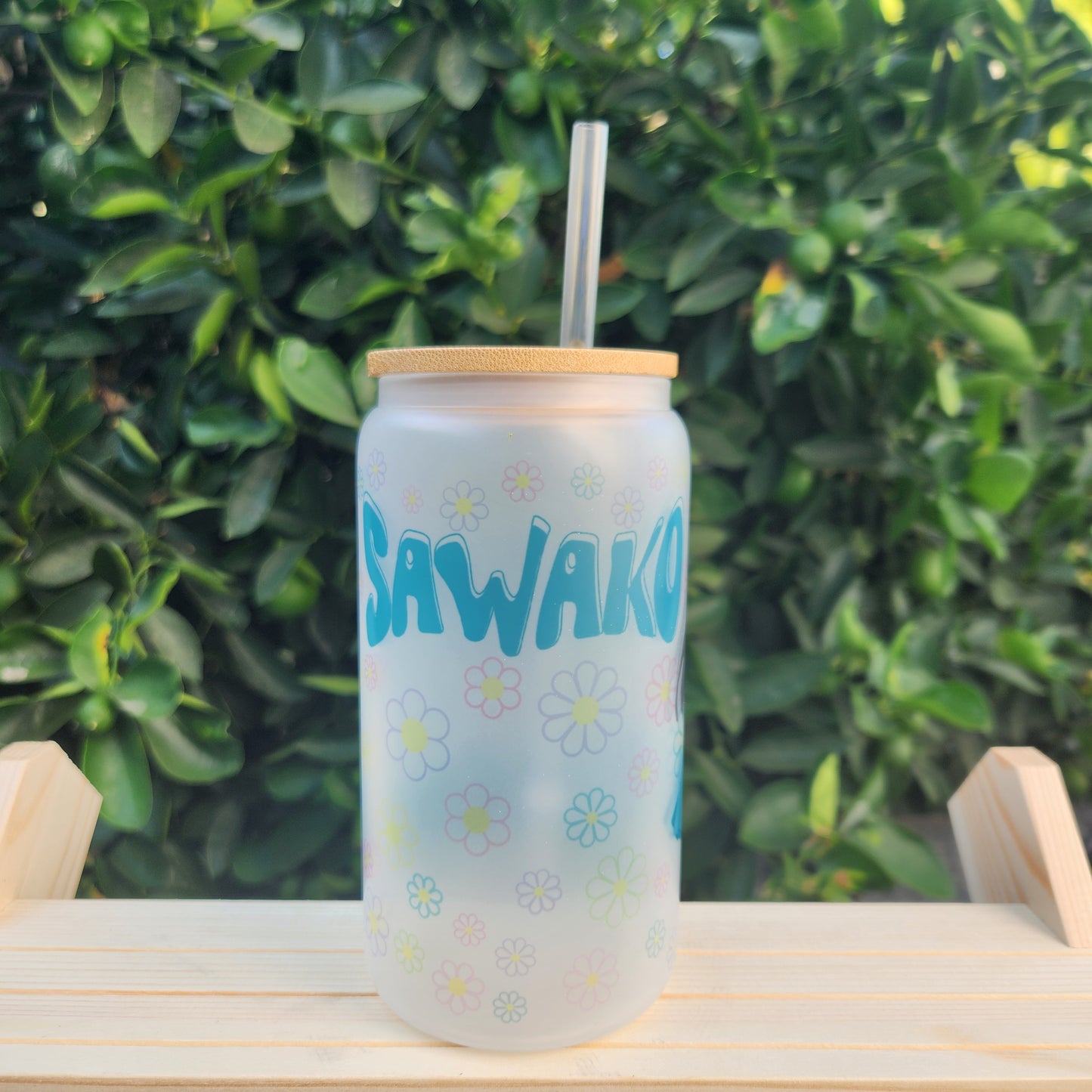 Sawako & Kazehaya 16 oz Glass Tumbler