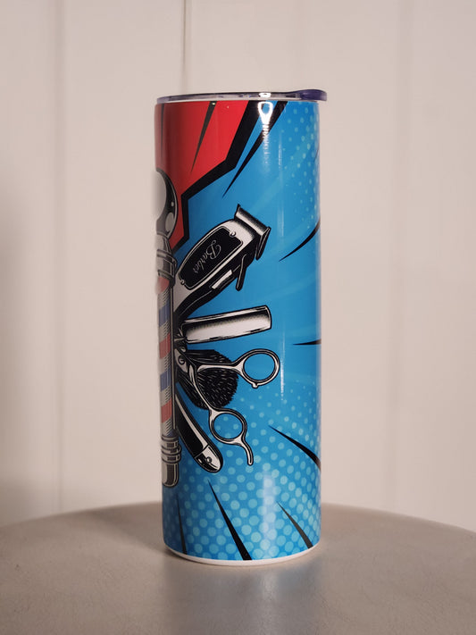Pop Art Barber Tools 20 oz Tumbler