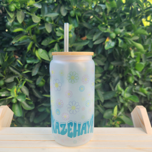 Sawako & Kazehaya 16 oz Glass Tumbler