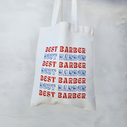 Best Barber Tote Bag