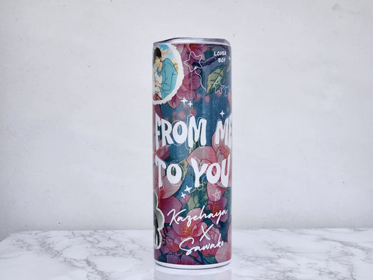 Kaz3haya & Sawak0 20z Tumbler